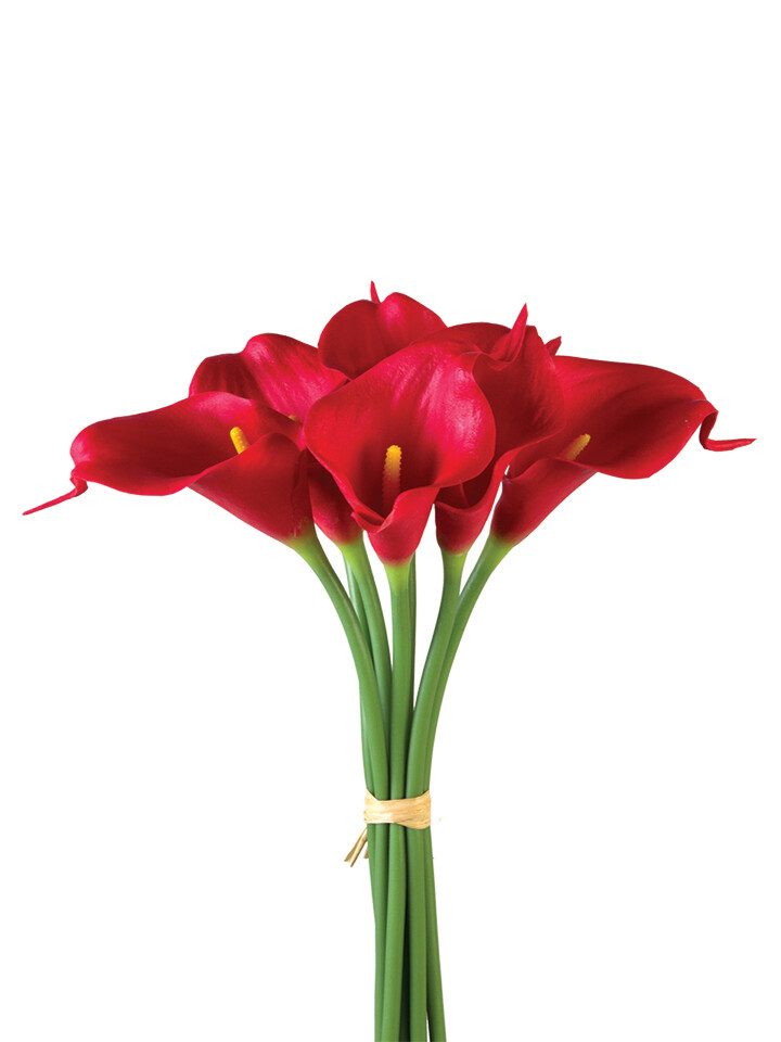 12&quot; CALLA LILY STEM X7 RD