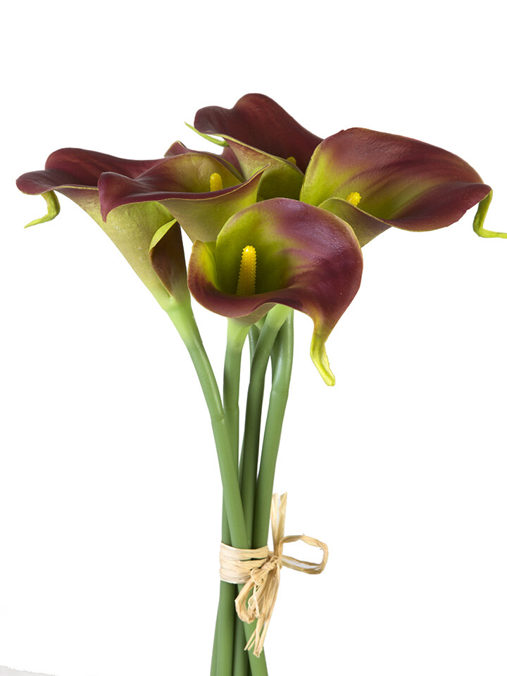 12&quot; CALLA LILY STEM X7 BU