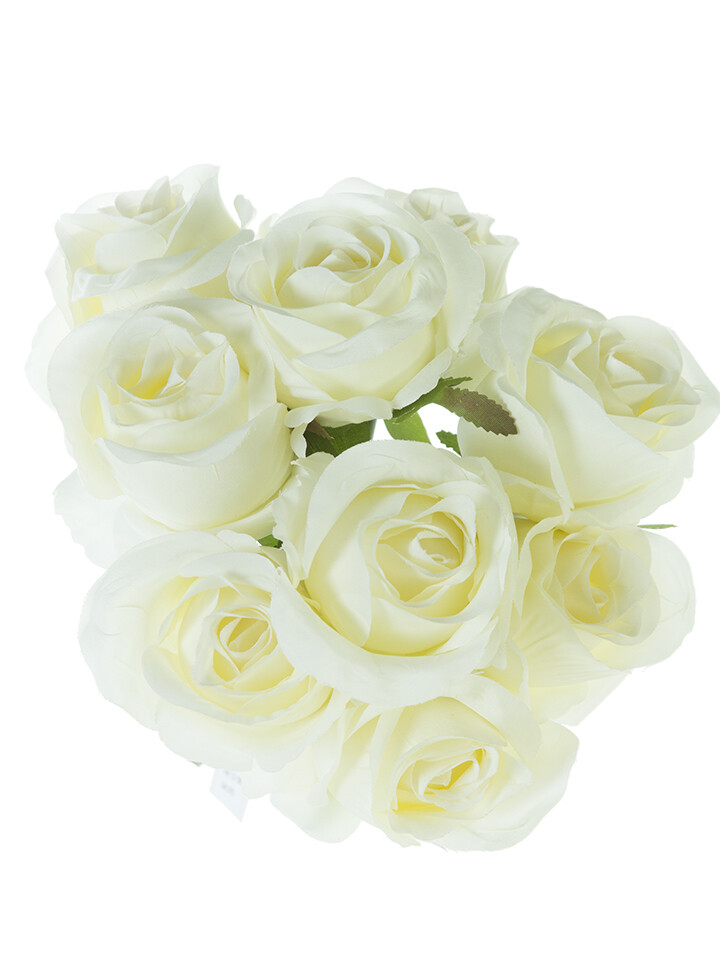 11&quot;STANDARD ROSE BUNDLE  WH