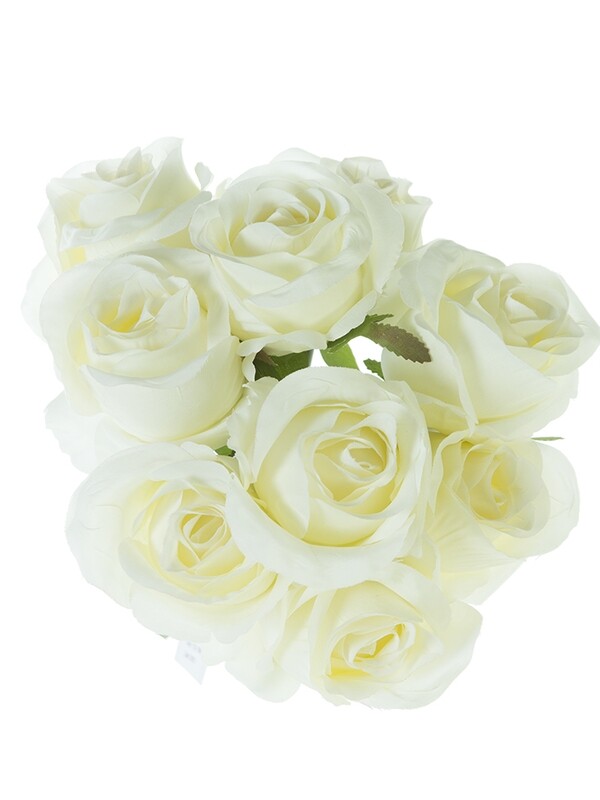 11&quot;STANDARD ROSE BUNDLE  WH