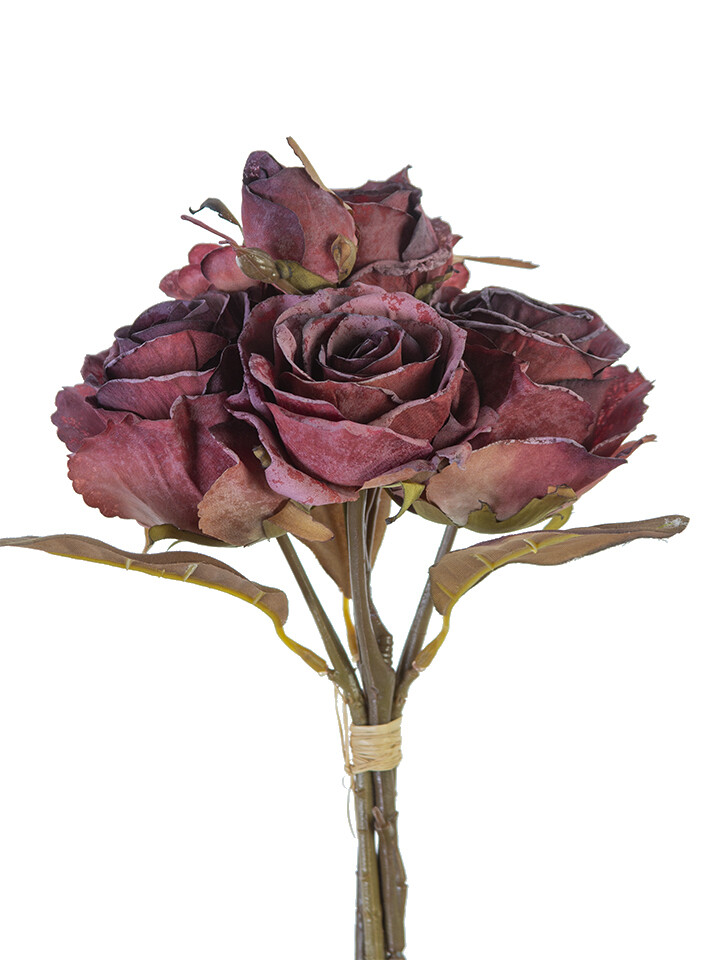 12” Dried Rose / Hydrangea Bundle - BG