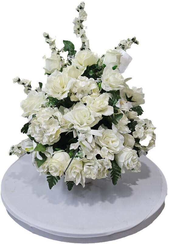 Cream Floral Arrangement 24in x 30in