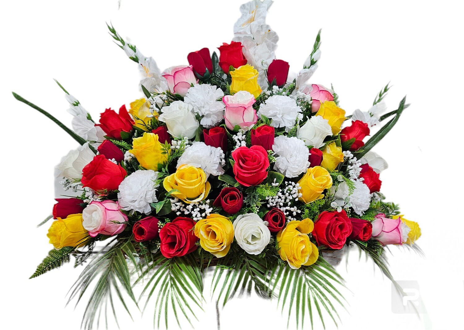 Multi Color Rose Arrangement