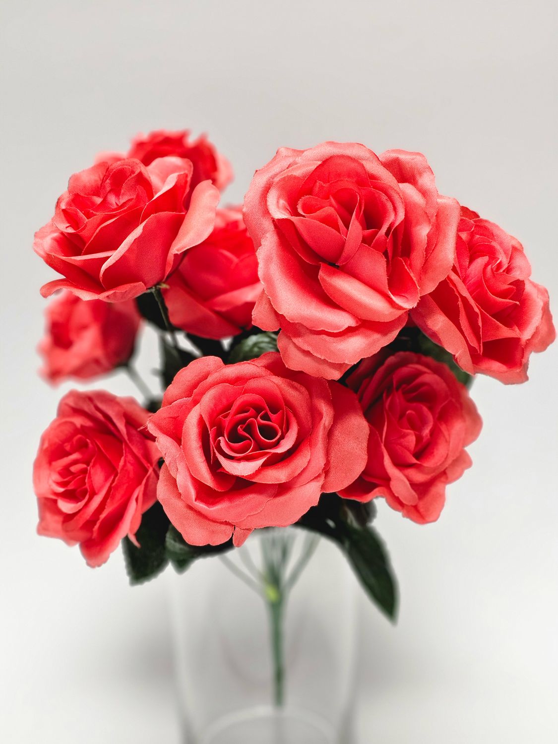 Color Fast Lilian Open Rose - CORAL