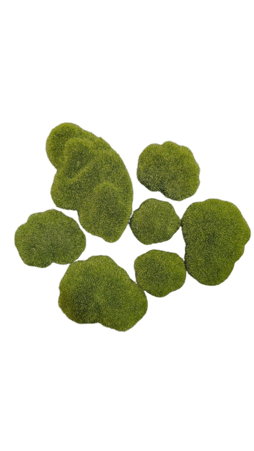 Stone Moss 7 pcs