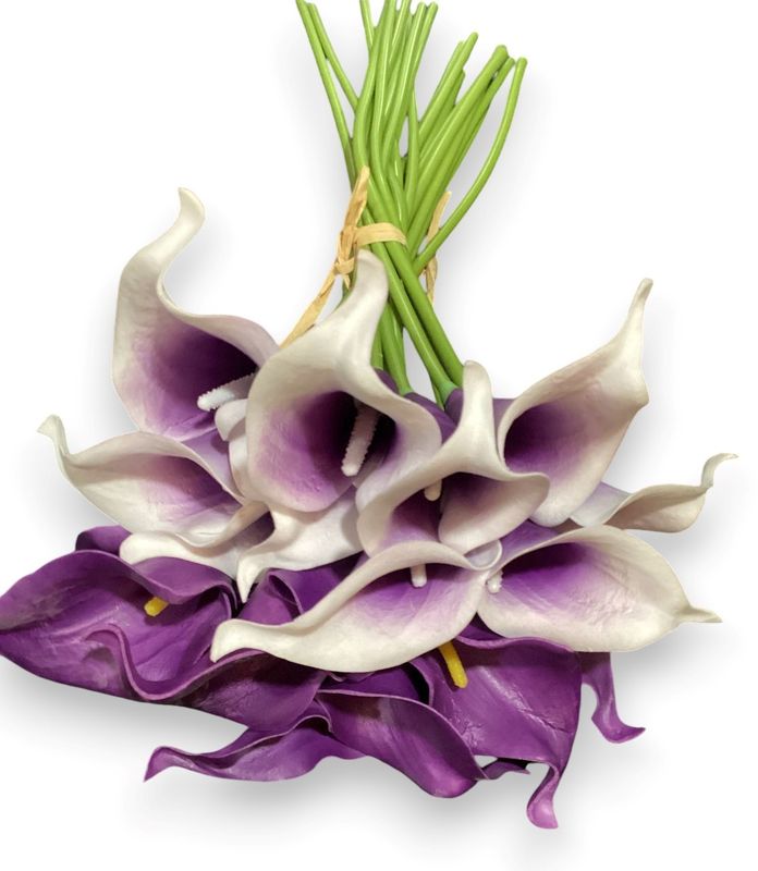 Calla Lily Bundle x10 - PU/WH