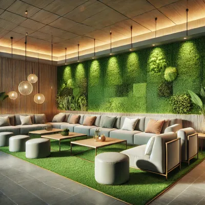 3D Grass Panels