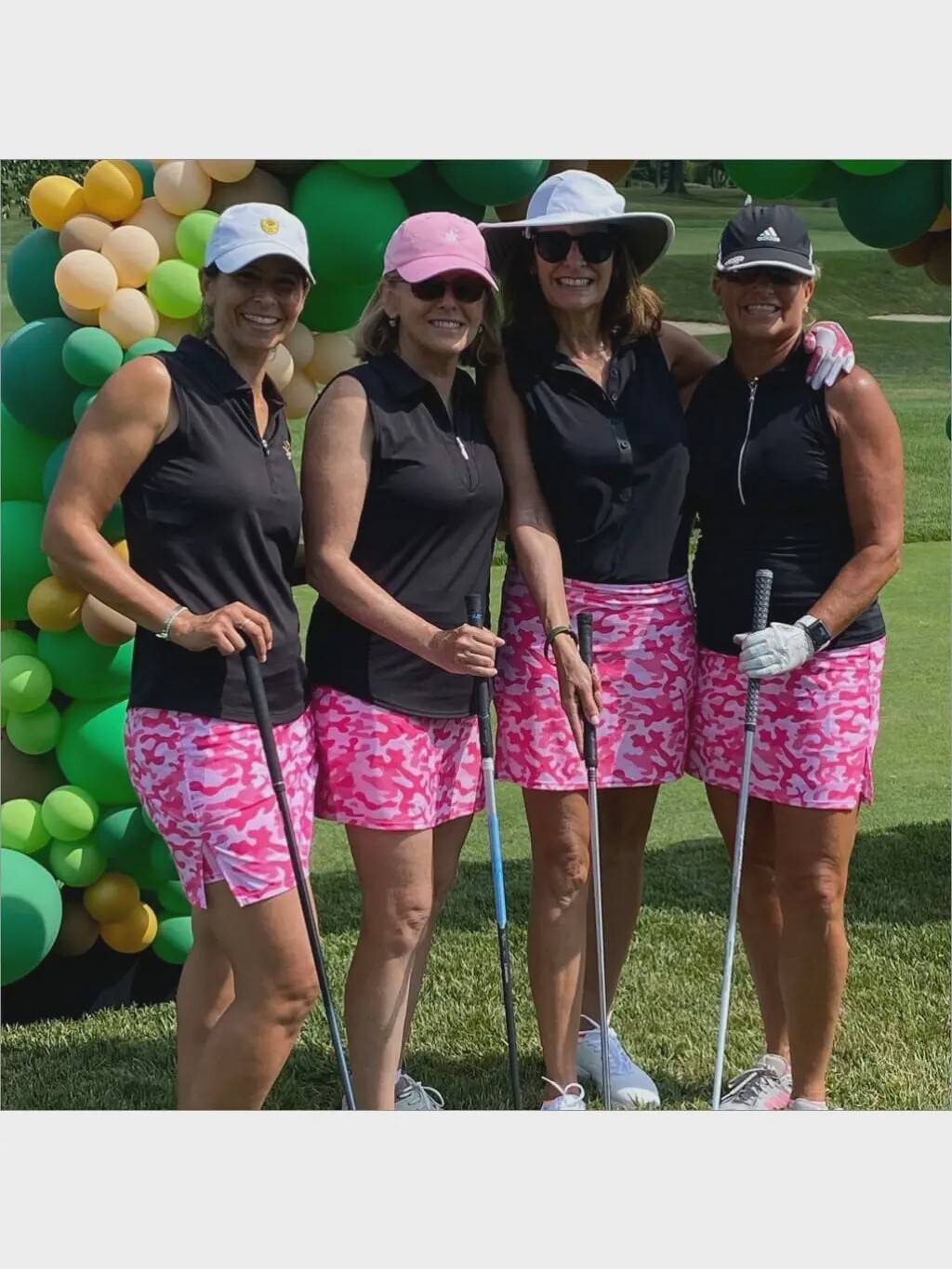 SKORT OBSESSION LLC CAMO PINK SKORT