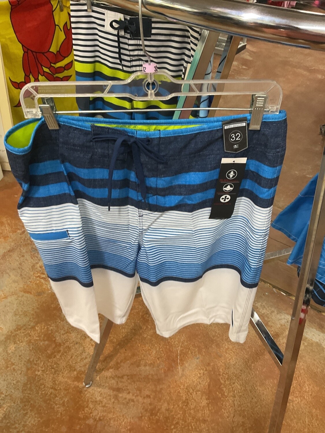 Blue on Blue Stripes