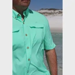 Mr. Big Short Sleeve Shirt Skiff Green / 4XL