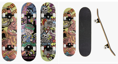 Graffiti Skateboards, 8 Layers Canadian Maple