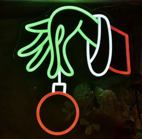Grinch Neon Sign