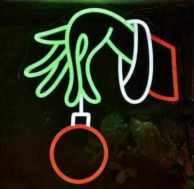 Grinch Neon Sign