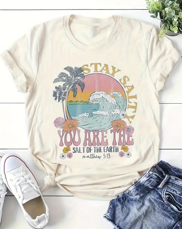 Stay Salty/You are the Salt of the Earth  Women&#39;s T-Shirt