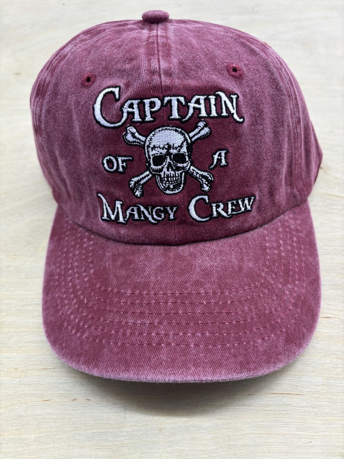 Joe Blow T's Captain of a Mangy Crew Baseball Cap