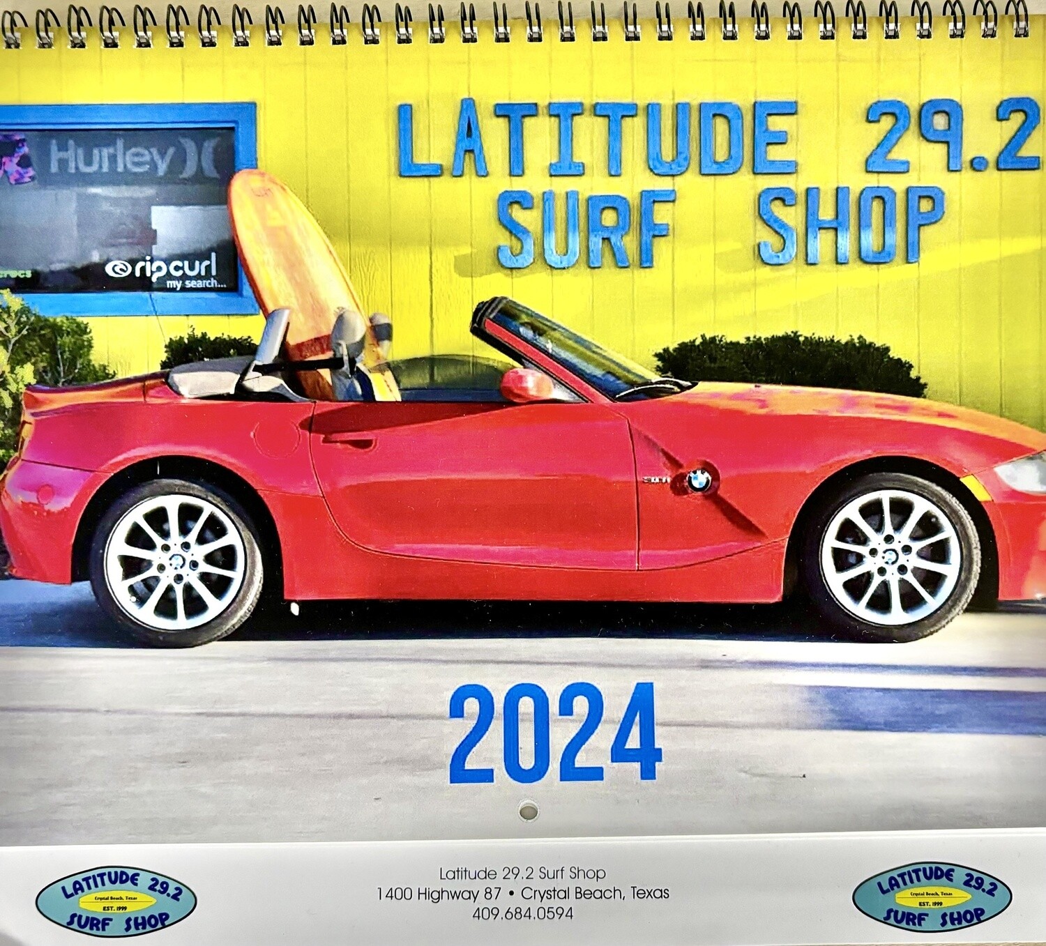 2024 Calendar Crystal Beach