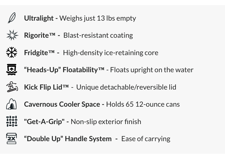 RUGGED ROAD COOLER 65
