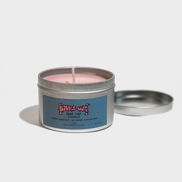 Bubble Gum Surf Wax Candle