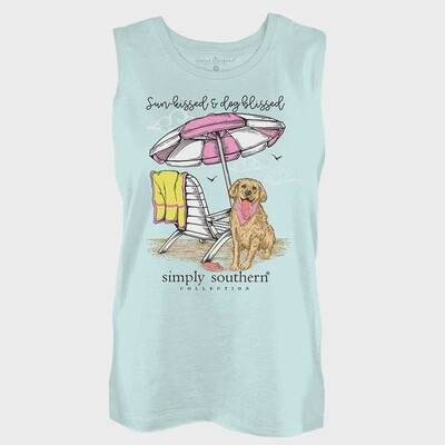 Simply Southern Sun-Kissed & Dog Blissed Tank