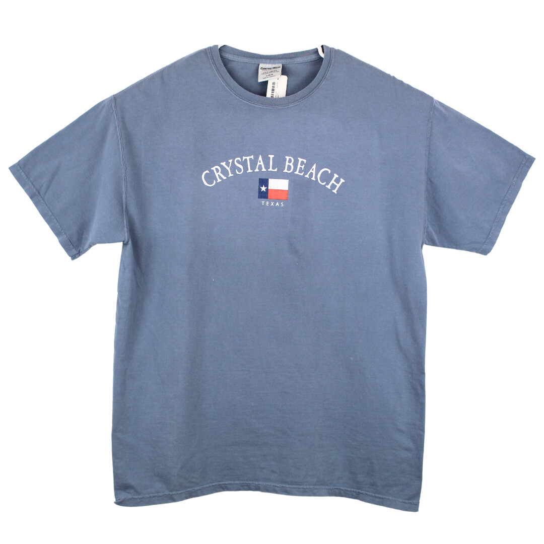 Crystal Beach Texas Flag - Saltwater Tee