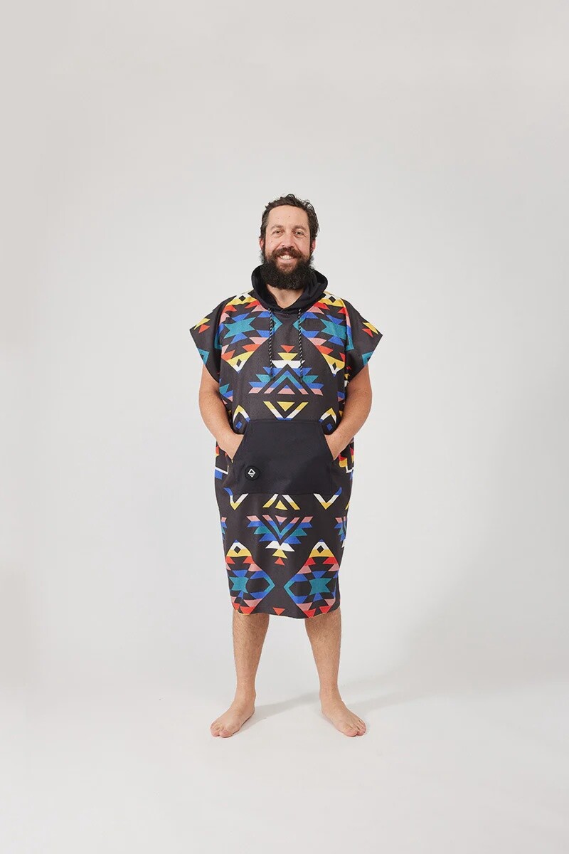 Nomadix Changing Poncho Cascade Multi S/M