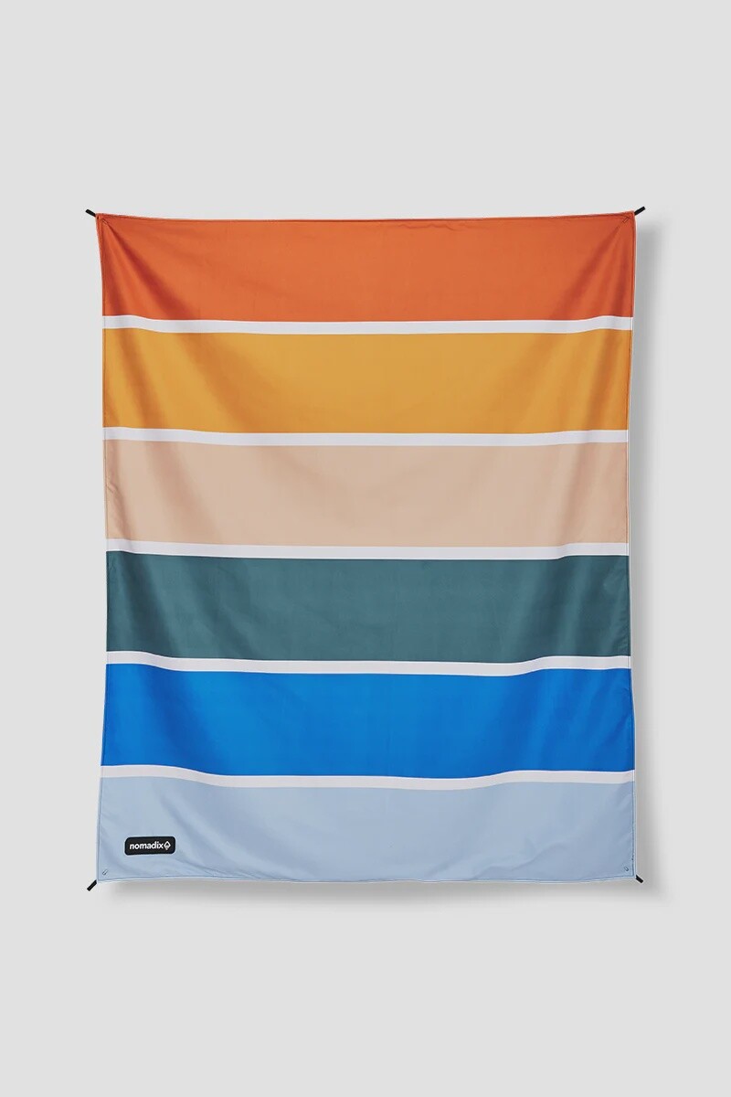 NOMADIX FESTIVAL BLANKET STRIPES RETRO