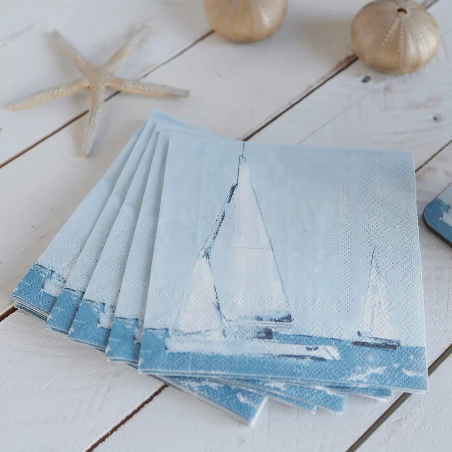 SAIL AWAY PAPER NAPKINS, PACK OF 20