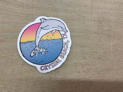 Jumping Dolphin CB 2024 Sticker