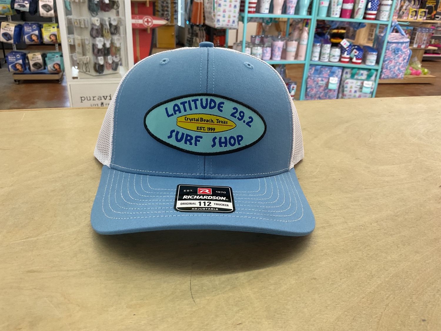 Richardson 112 Latitude OG Logo Columbia Blue /White