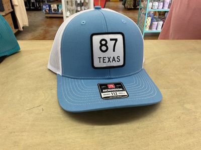 Richardson 112 TX-87 Columbia Blue/white