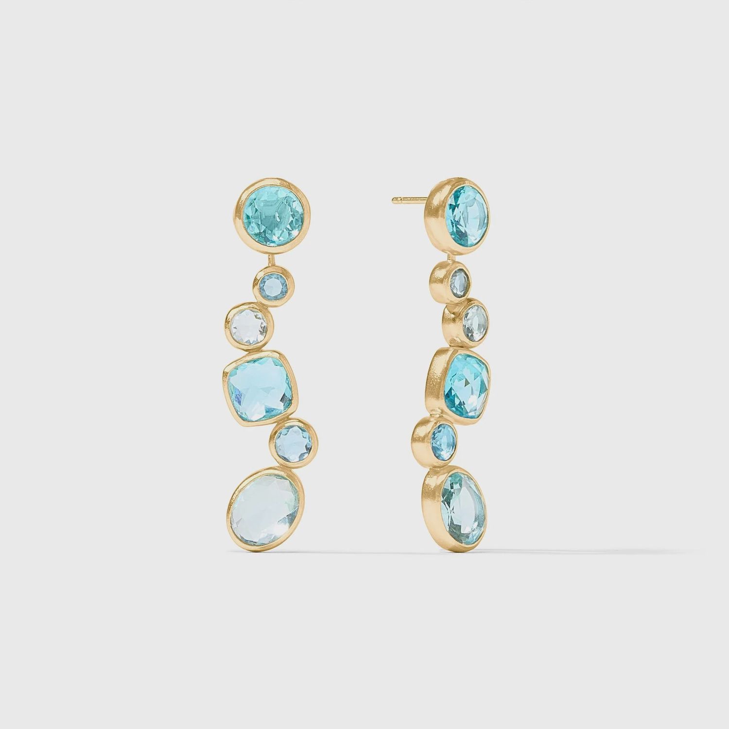 JULIE VOS KALEIDOSCOPE JACKET EARRING