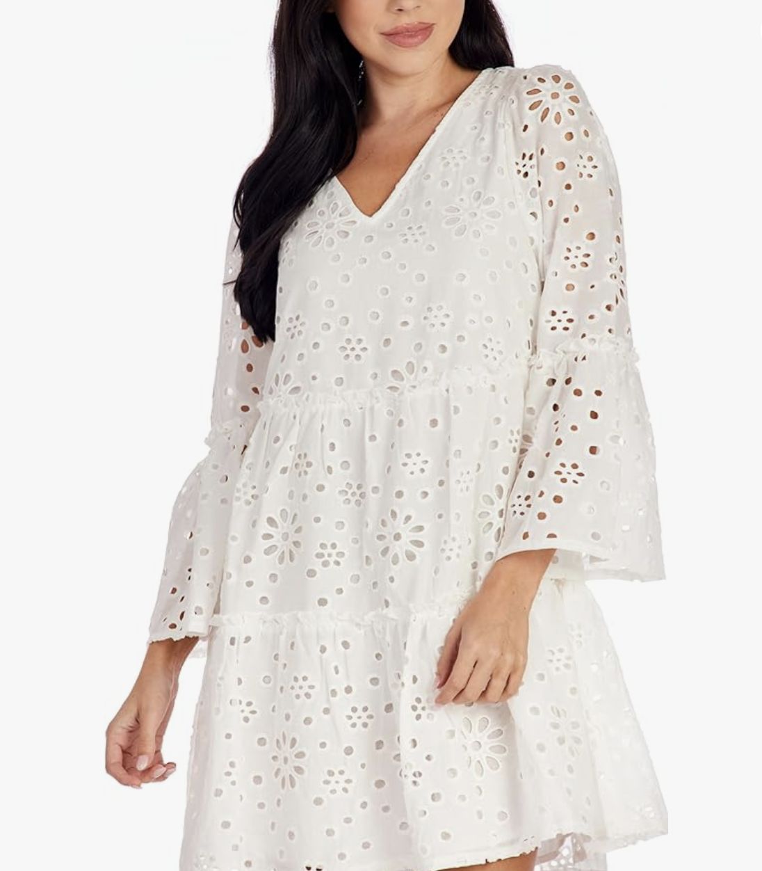 Mud Pie Women&#39;s Meredith Eyelet Tunic