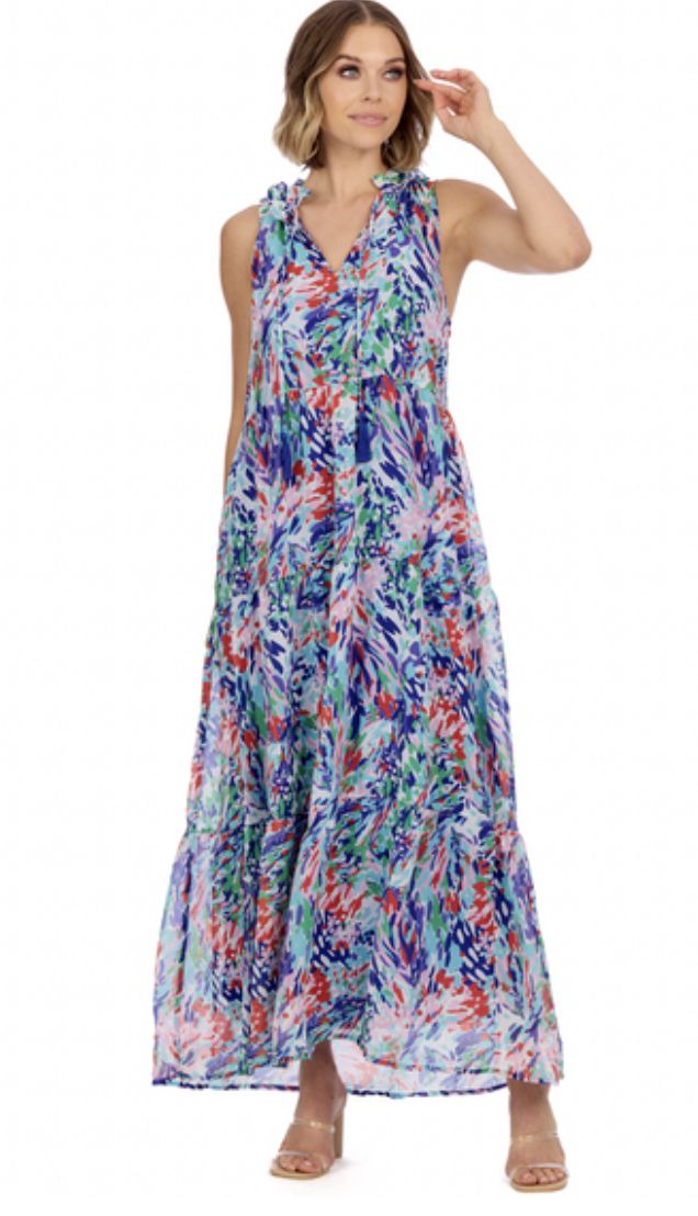 Mud Pie Magnolia Maxi Dress