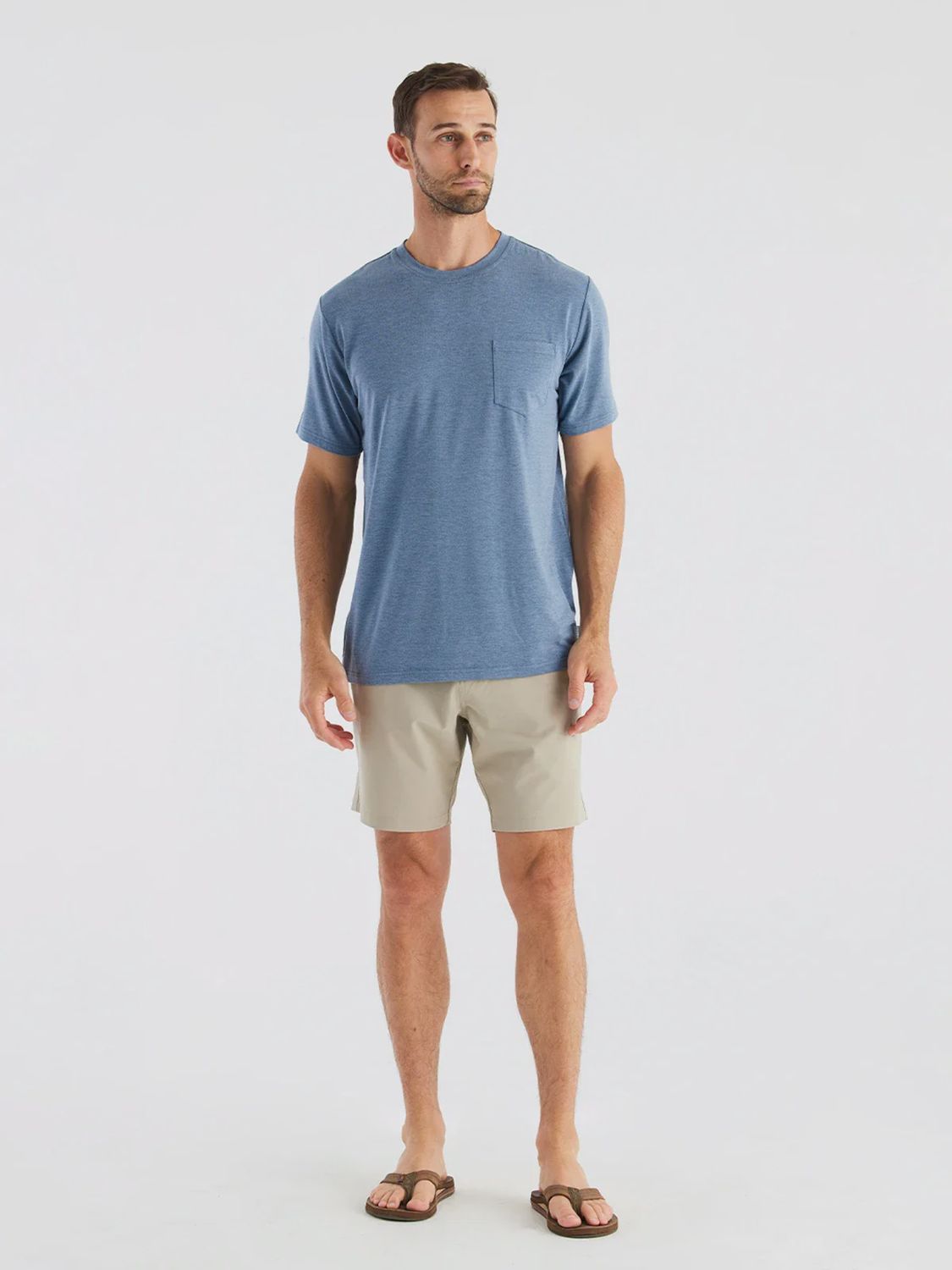 FREE FLY MEN’S BAMBOO FLEX POCKET TEE