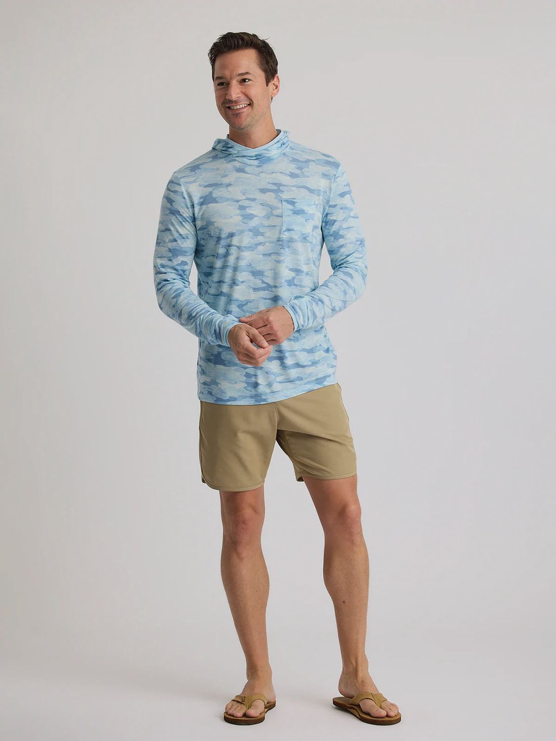 FREE FLY MEN’S BAMBOO LIGHTWEIGHT HOODIE