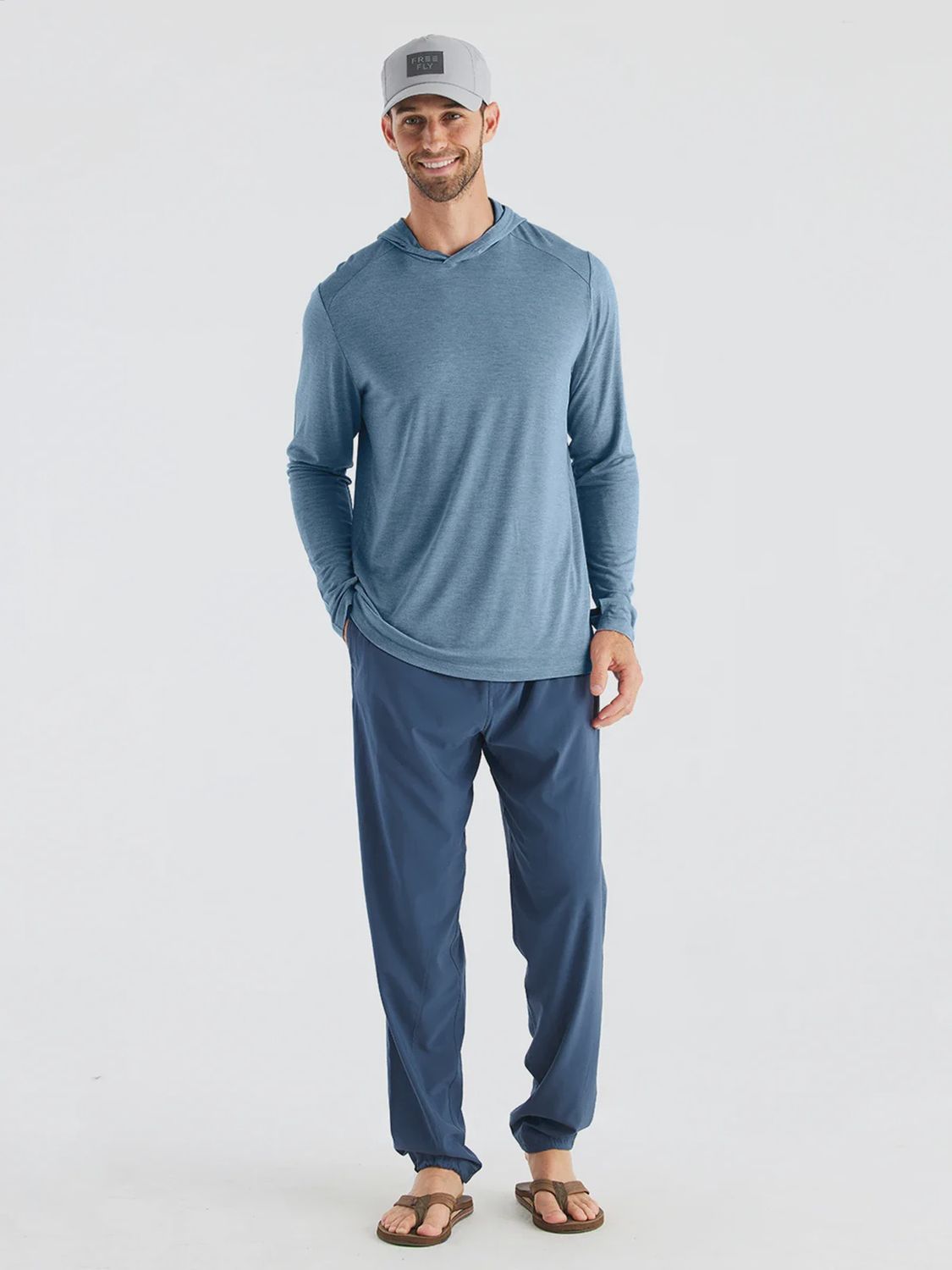FREE FLY MEN’S BAMBOO SHADE HOODIE