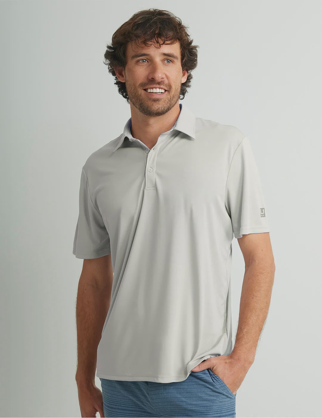 HUK PURSUIT PRINTED POLO