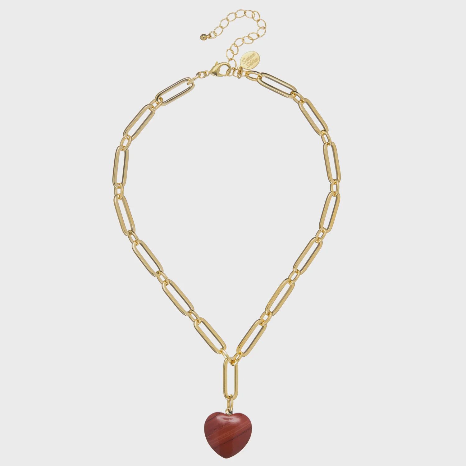 SUSAN SHAW MONROE HEART NECKLACE