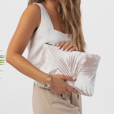 Aloha Mid Day Palms Rose Gold