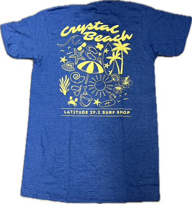 CRYSTAL BEACH FUN TEE