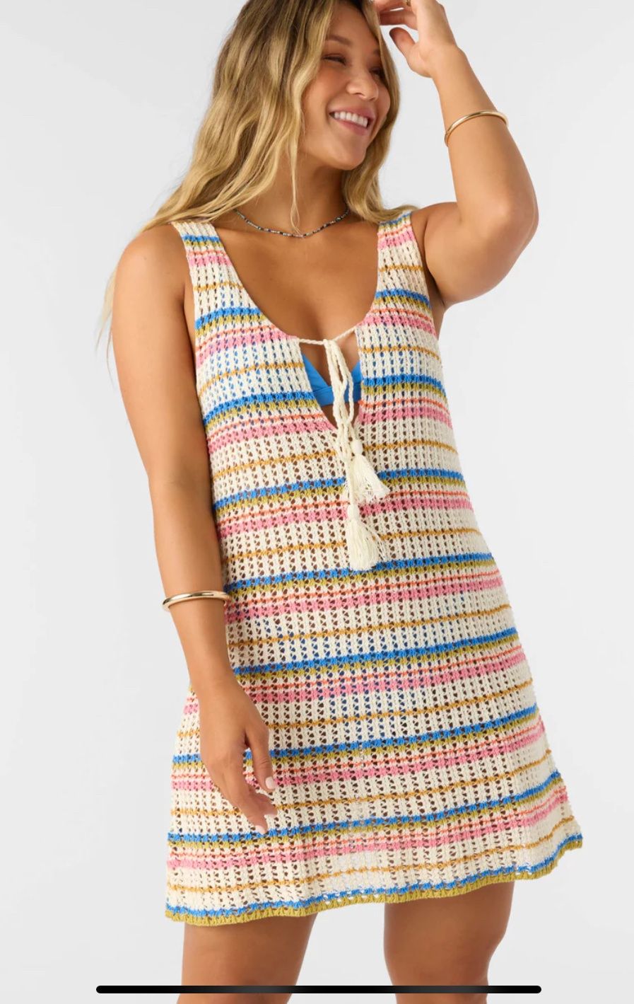 O’NEILL RYAN STRIPE MINI DRESS