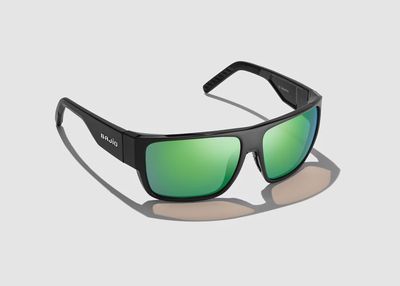 Bajio Ozello Black Matte Green Mirror Glass
