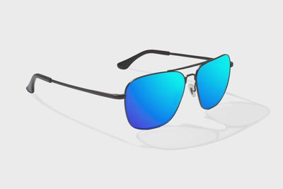 Bajio Snipes Black Matte / Blue Mirror Glass