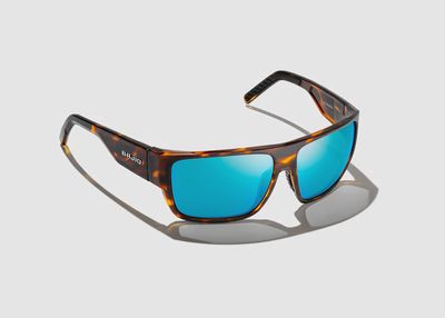 Bajio Ozello Brown Tort Gloss Blue Mirror Glass