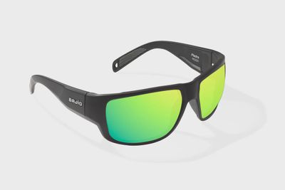 Bajio Piedra Black Matte / Green Mirror Glass