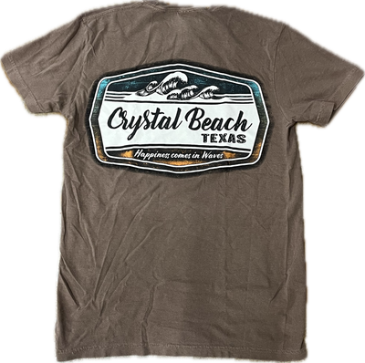 Crystal Beach Happiness in Waves
