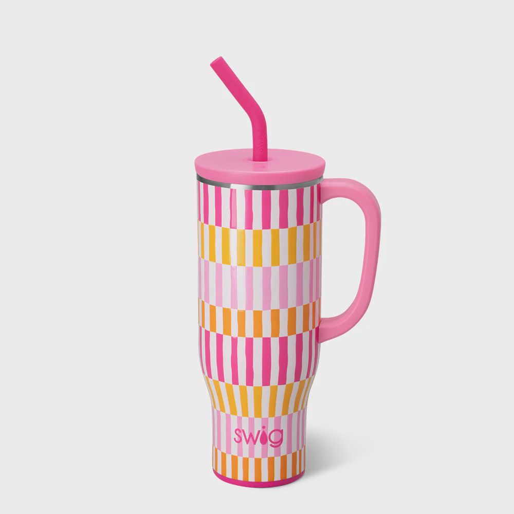 SWIG SHERBET STRIPE MEGA MUG 30OZ