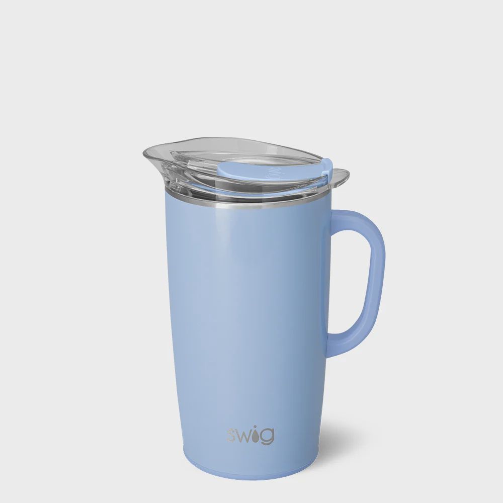 SWIG SHIMMER PERIWINKLE PARTY PITCHER 64OZ