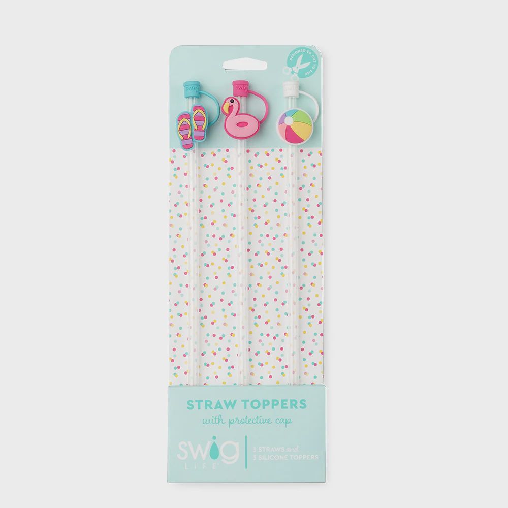 SWIG POOL STRAW TOPPER SET