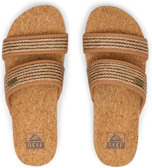 REEF CUSHION VISTA HI CHOCOLATE RAFFIA